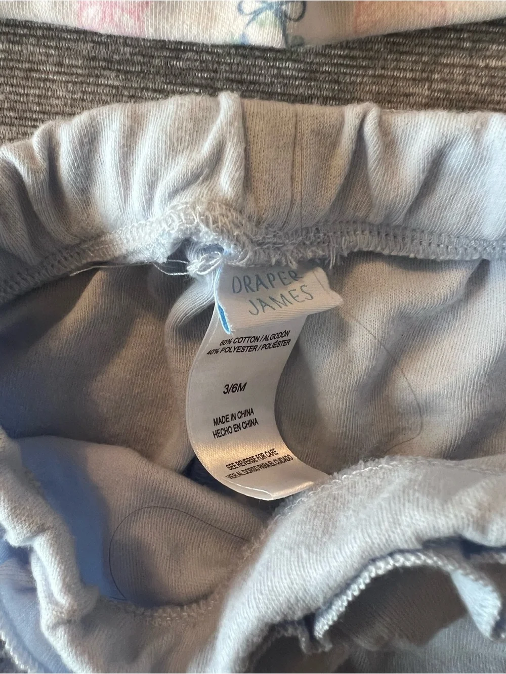 Draper James Pink and Light Blue Baby Girls 4-Piece Outfit Set
